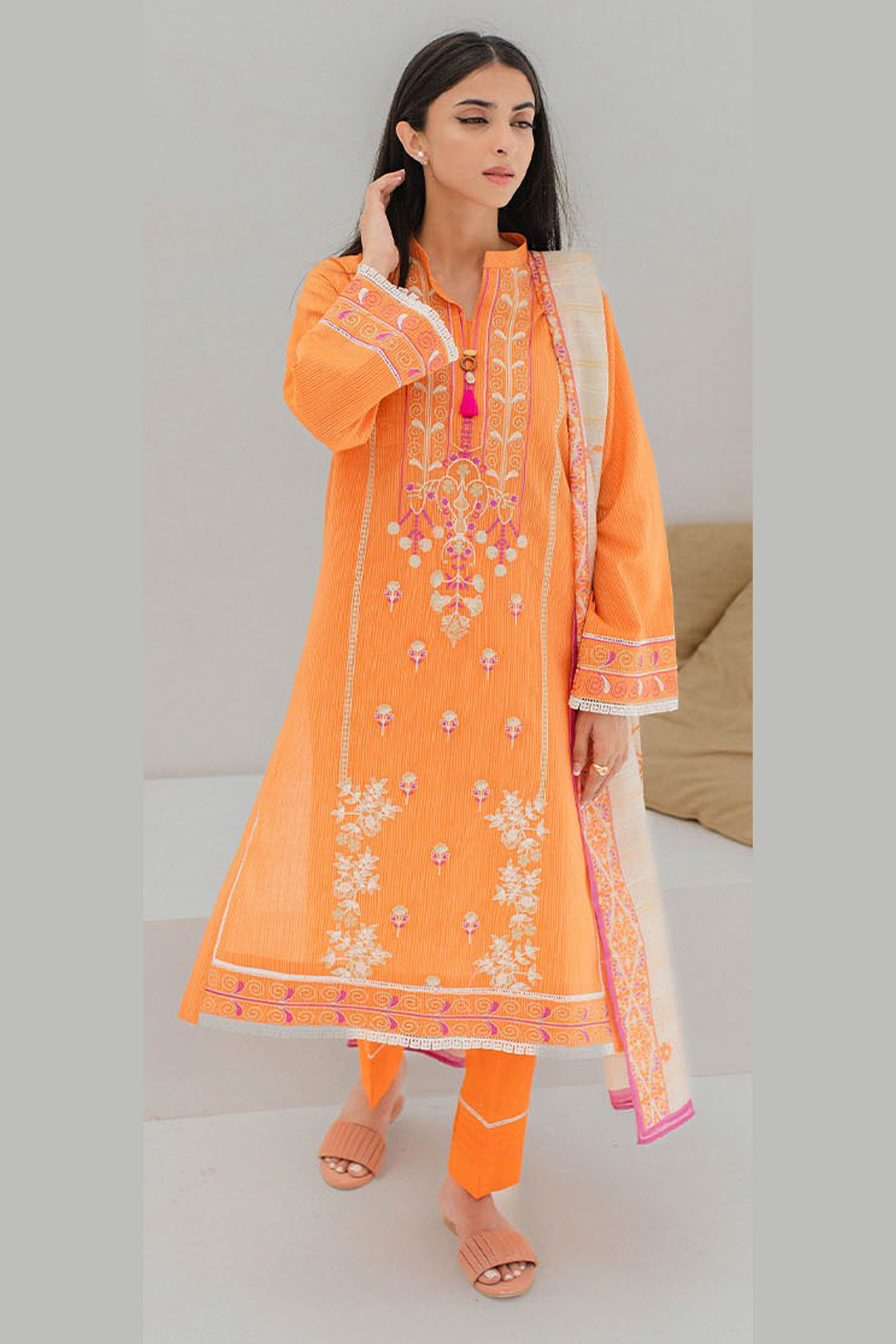 zellbury -Shirt Shalwar Dupatta - - 3 pc Lawn Suit -Vol.4