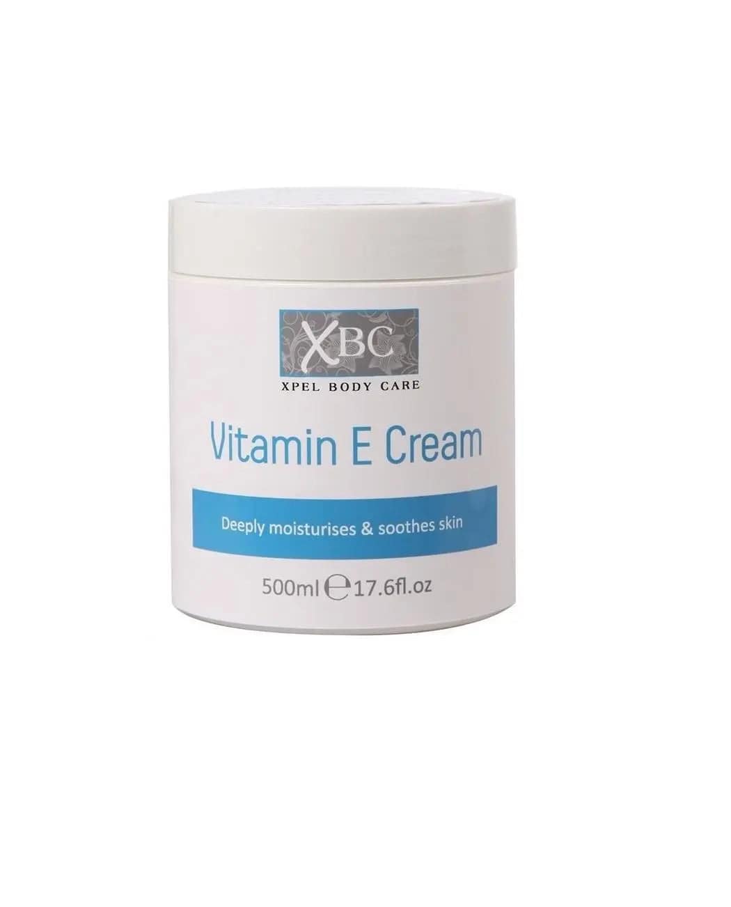 Xbc - Vitamin E Cream Deeply Moisturises & Soothes Skin 500Ml - My Store