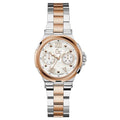Guess Collection Structura Two-tone Stainless Steel Mother of pearl Dial Quartz Watch for Ladies - Y29002L1