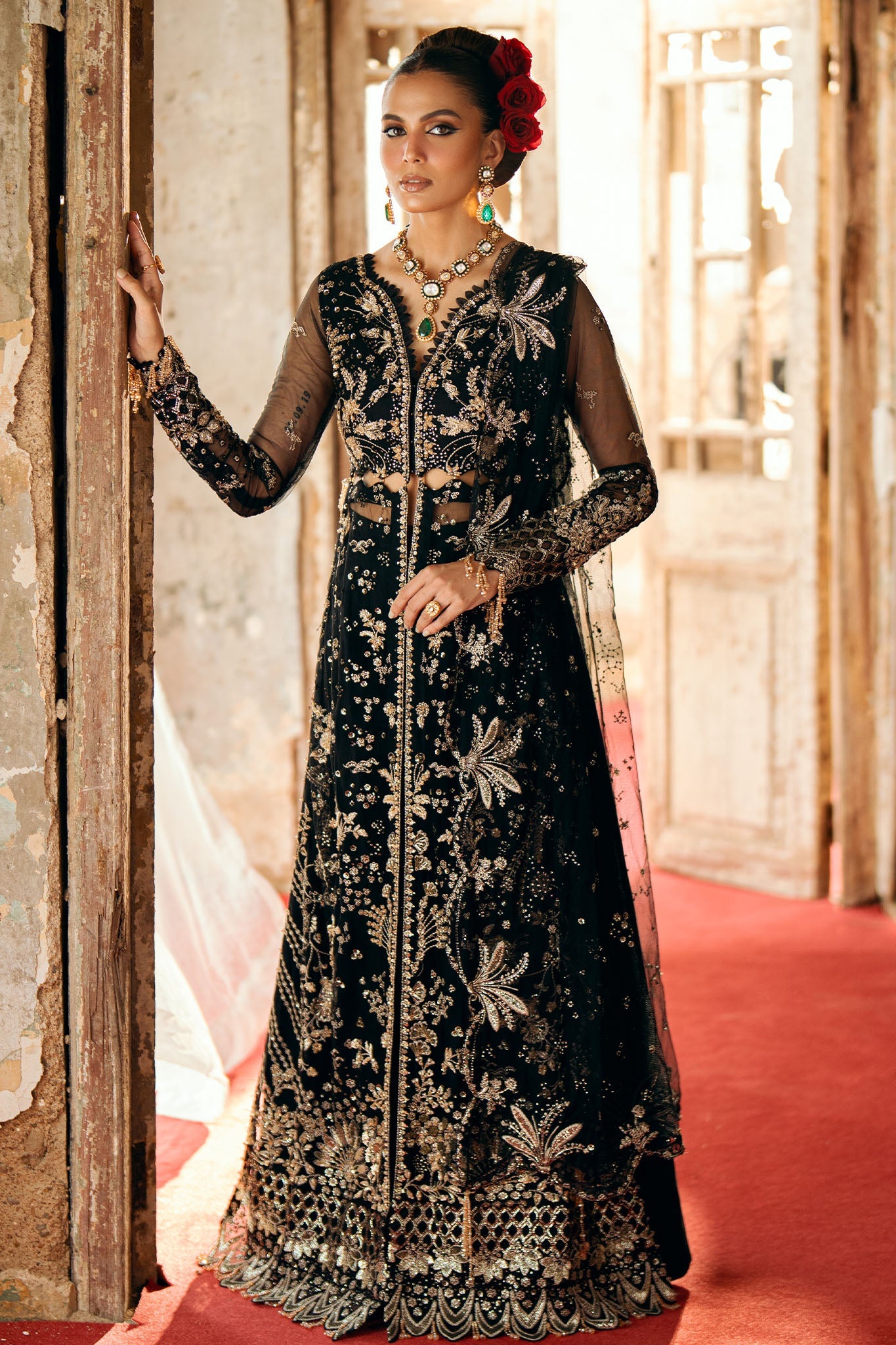 Mehermaah by Florent Unstitched 3 Piece Wedding Formals Collection'2025-Zaib
