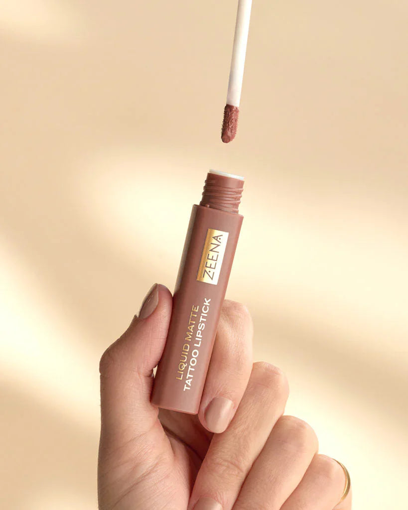 Zeena - Liquid Matte Tattoo Lipstick - Cramel Crush 050