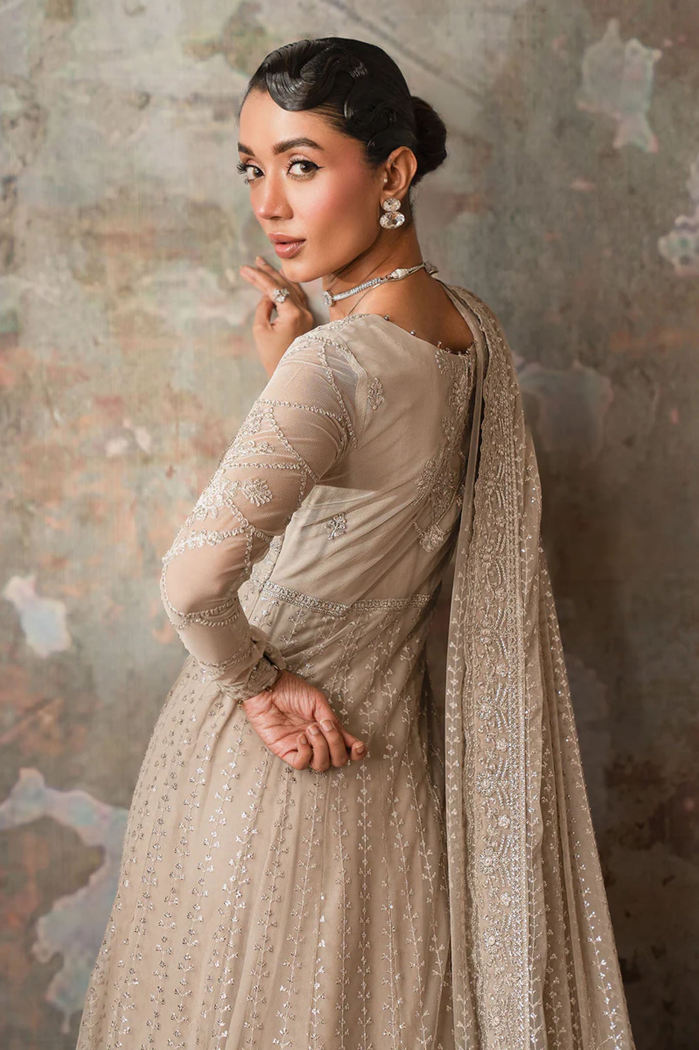 Emirah By Zarif Unstitched 3 Piece Luxury Formals Collection'2025-ZEF 02 BREEZE