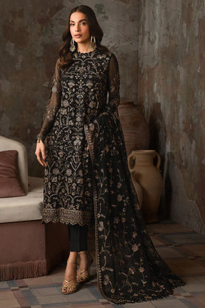 Emirah By Zarif Unstitched 3 Piece Luxury Formals Collection'2025-ZEF 05 HOOR