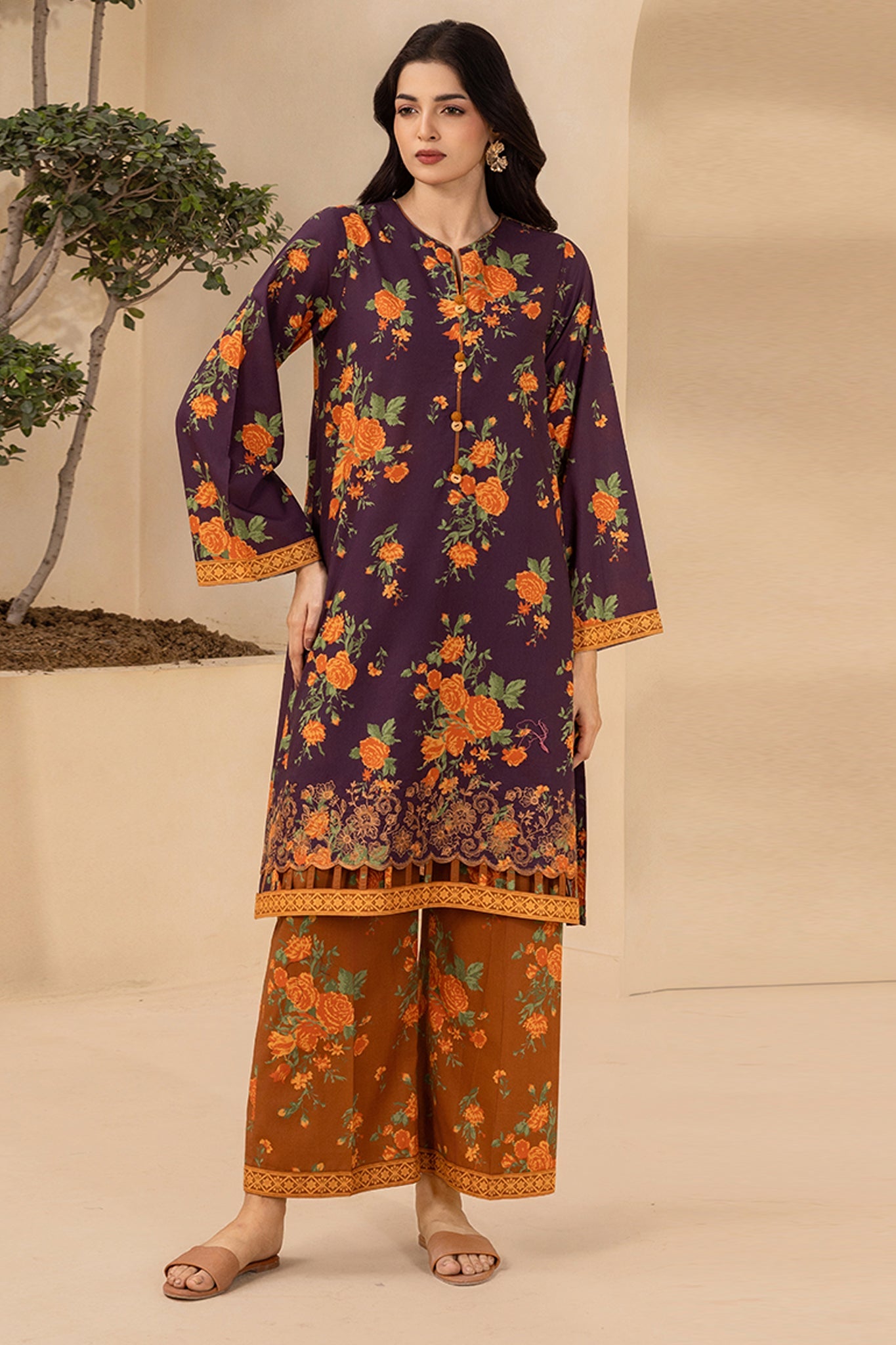 Zellbury Unstitched 2 Piece Lawn Suit-WUS26E20601