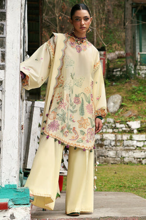 Neelum by Zaha Unstitched 3 Piece Lawn Collection'2025-ZL25-13 A-Zania