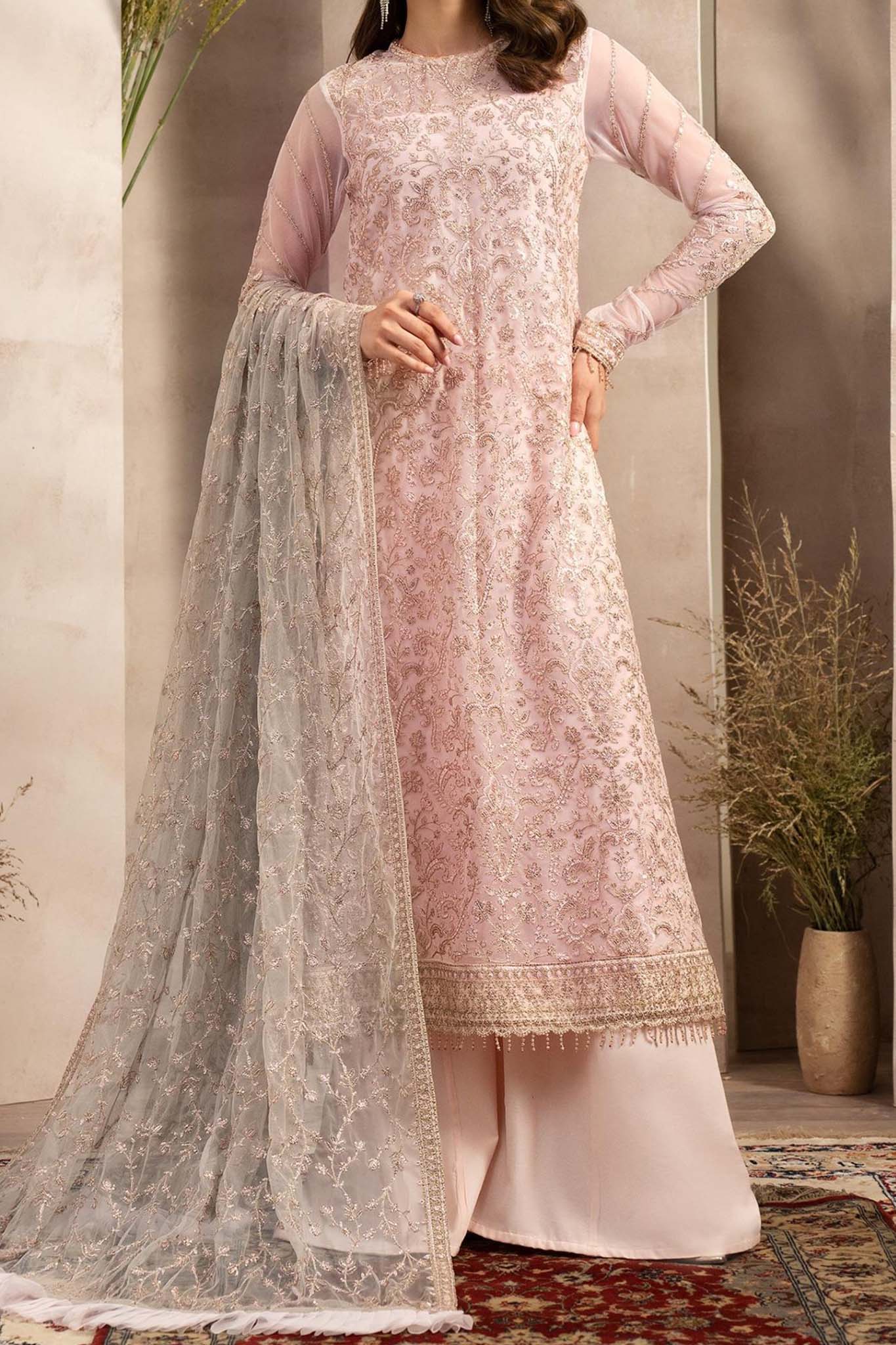 Naqsh by Zarif Unstitched 3 Piece Festive Formals Suit-ZRN-07-Lyrah