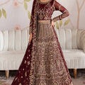 Shehnai By Zarif Unstitched 3 Piece Luxury Wedding Edit Collection-ZS-05-Sheeham