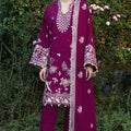 Zaha Unstitched 3 Piece Winter Collection'2024-ZW-12-Afreen