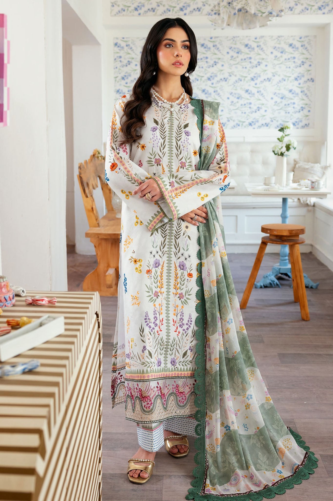 Zync By Florent Unstitched 3 Piece Daily Wear Vol-02 Collection'2025-ZY-02-A