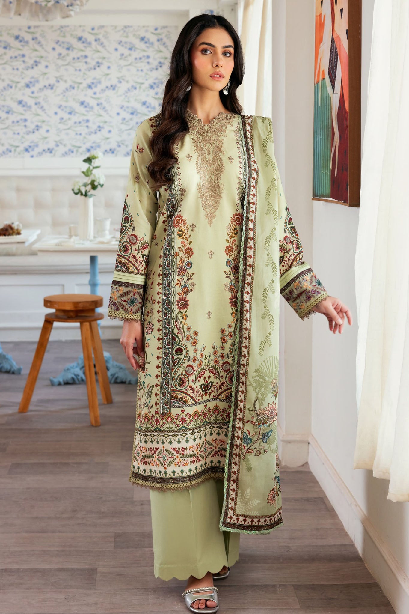 Zync By Florent Unstitched 3 Piece Daily Wear Vol-02 Collection'2025-ZY-05-A