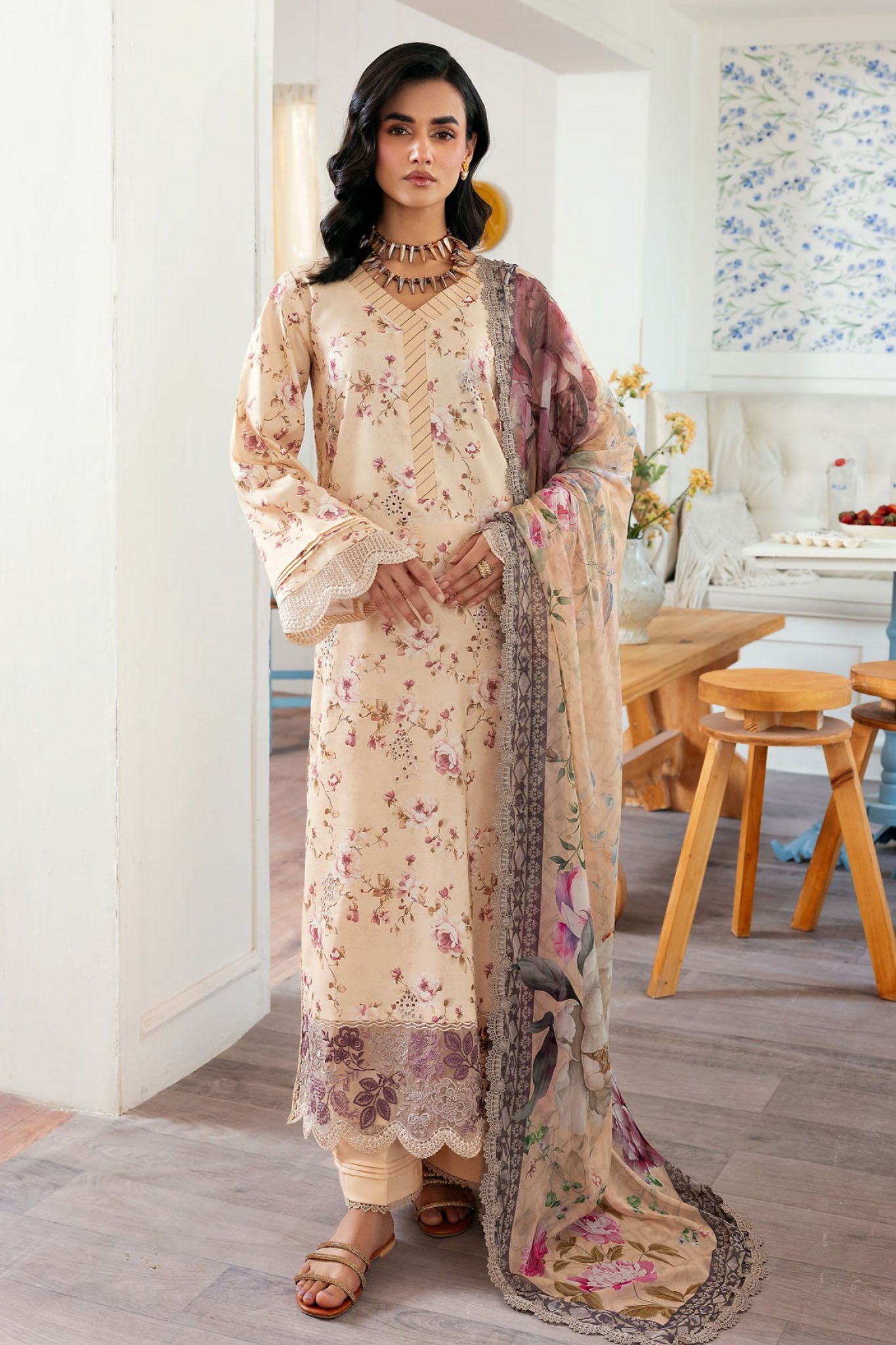 Zync By Florent Unstitched 3 Piece Daily Wear Vol-02 Suit-ZY-11