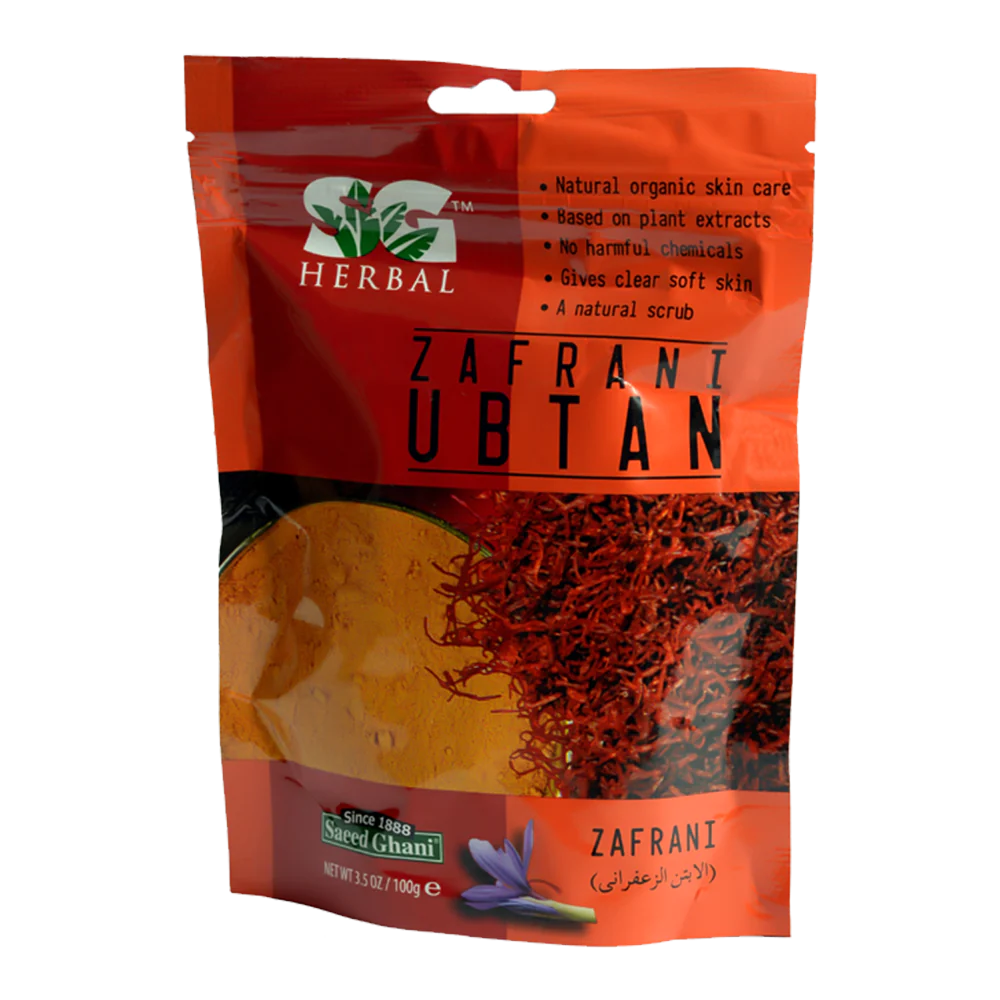 Saeed Ghani - Zafrani Ubtan Pouch 100Gm