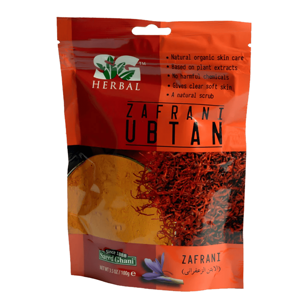 Saeed Ghani - Zafrani Ubtan Pouch 100Gm - My Store