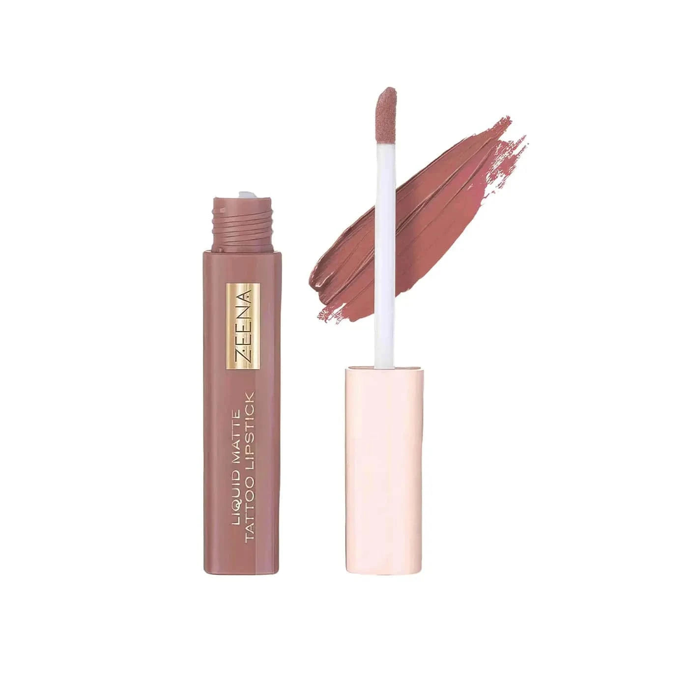 Zeena - Liquid Matte Tattoo Lipstick - Cramel Crush 050 - My Store
