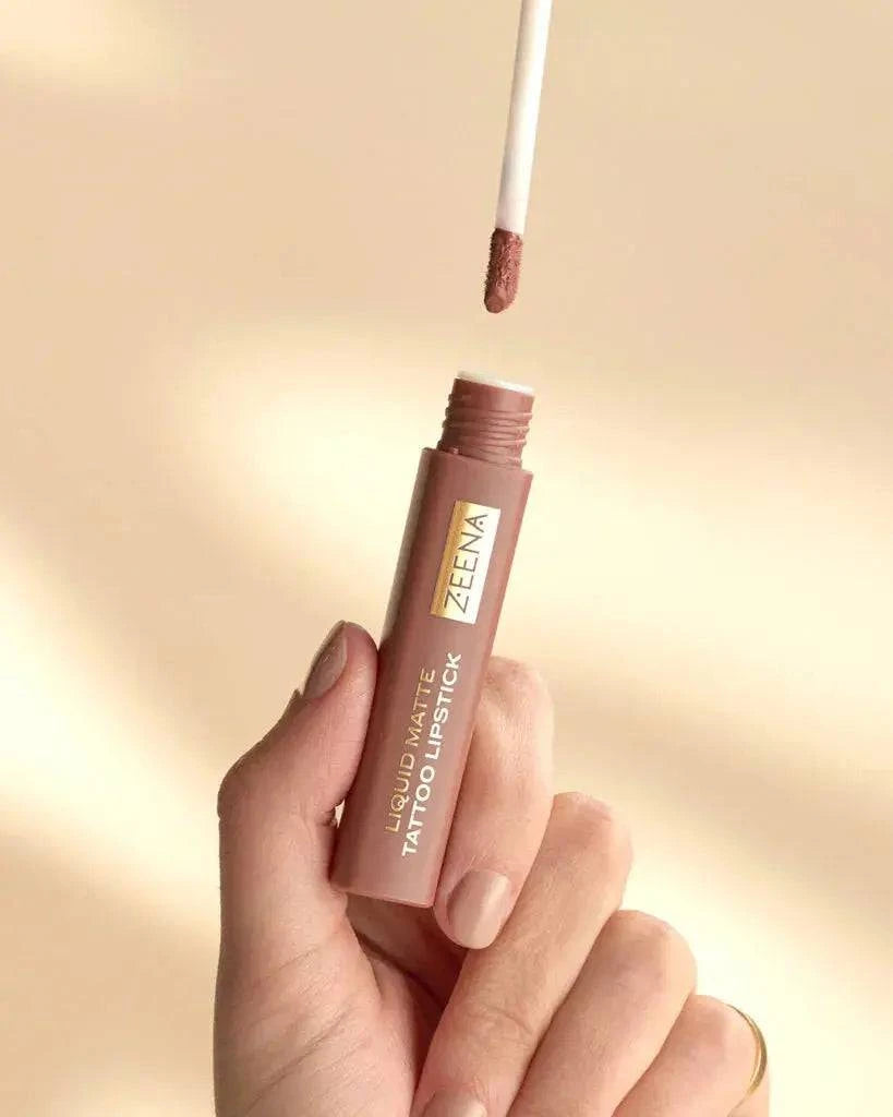 Zeena - Liquid Matte Tattoo Lipstick - Cramel Crush 050 - My Store