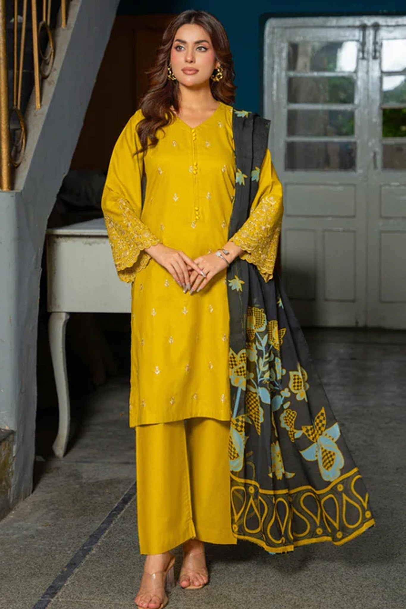 Tawakal Closet Stitched 3 Piece Summer Collection'2025-Zelara