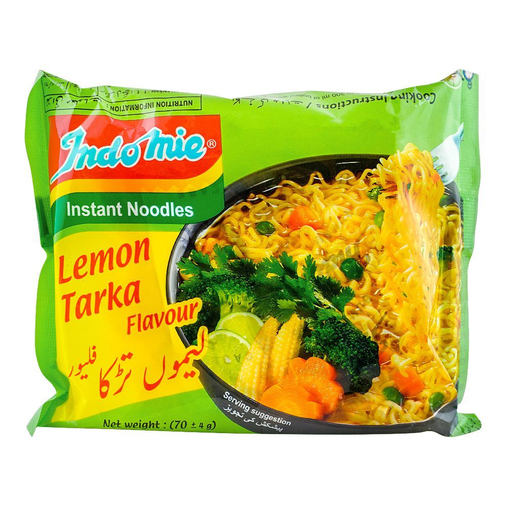 Indomie Lemon Tarka Flavour Instant Noodles 70g - Snapcart.pk