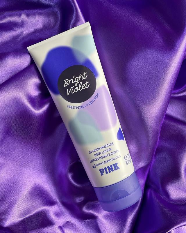 Victoria Secret Bright Violet 24-Hour Moisture Body Lotion 236Ml