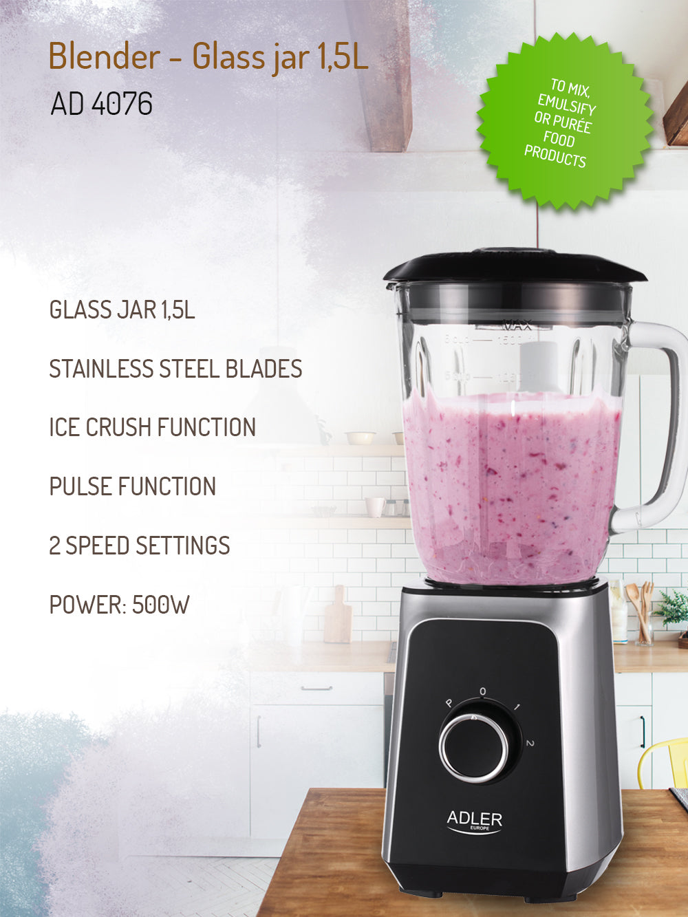 ADLER BLENDER AD4076