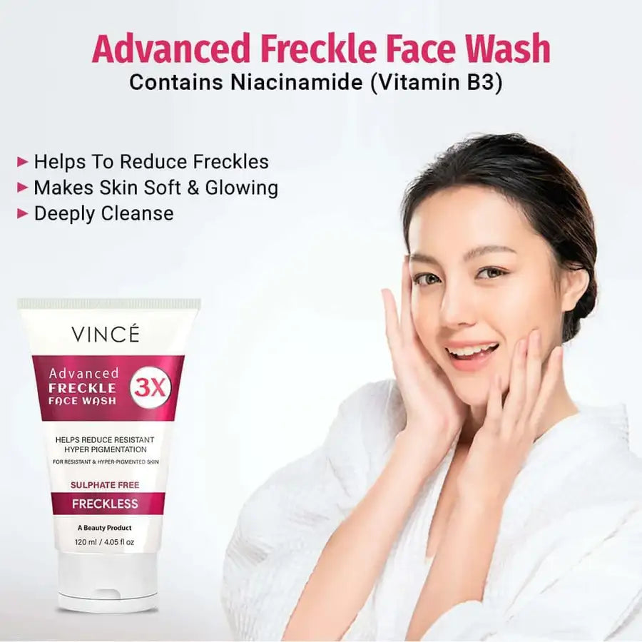 Vince - Freckle Facewash - 120Ml