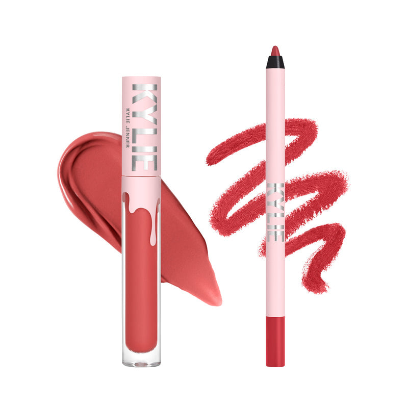 Kylie Jenner Matte Liquid Lipstick & Lip Liner Kit