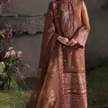 Afrozeh La Fuchsia LUXURY FORMALS 23-MAHOGANY