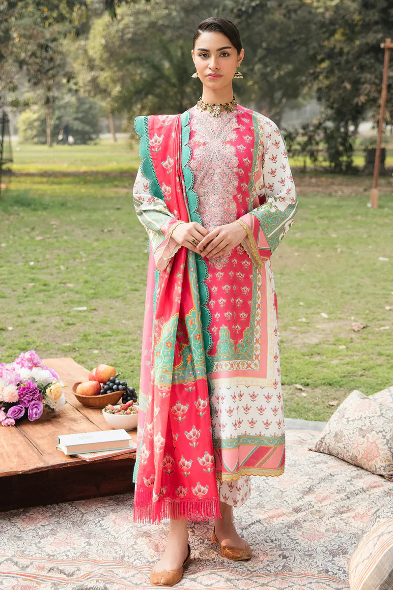 Bahar Lawn'23 by Ayzel 3 piece unstitch suit