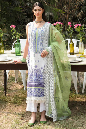 Bahar Lawn'23 by Ayzel 3 piece unstitch suit