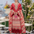 Afrozeh Garden Of Eve Luxury Embroidered Lawn'22 (03-Clio)