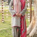 Bahar Lawn'23 by Ayzel 3 piece unstitch suit