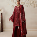 Aikshaam By Aik Atelier Unstitched 3 Piece Formals Vol-01 Suit-LOOK 08