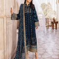 Baagh By Aik Atelier Unstitched 3 Piece Luxury Velvet Suit-LOOK 01