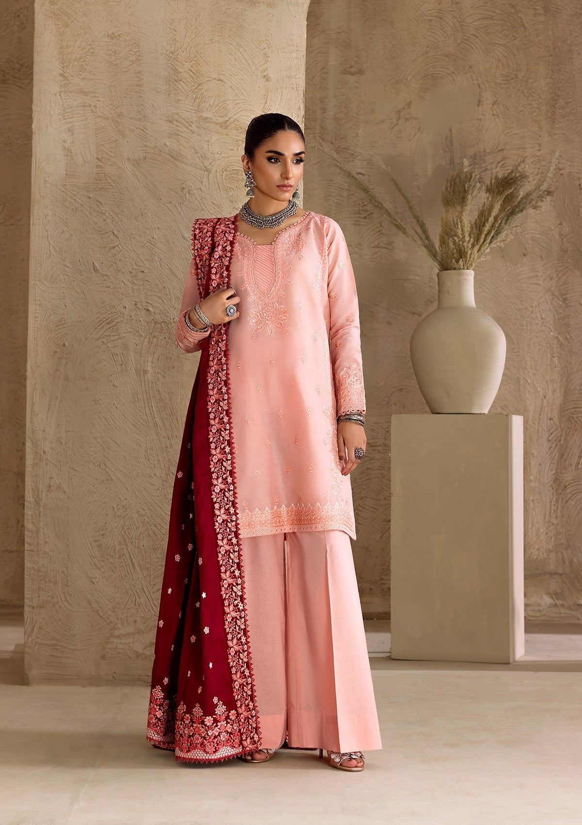 Aik Atelier Stitched 3 Piece Lawn Drop 1 Suit-LOOK 03