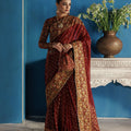Udaipur By Aik Atelier Unstitched 3 Piece Luxury Velvet Formals Suit-LOOK 09