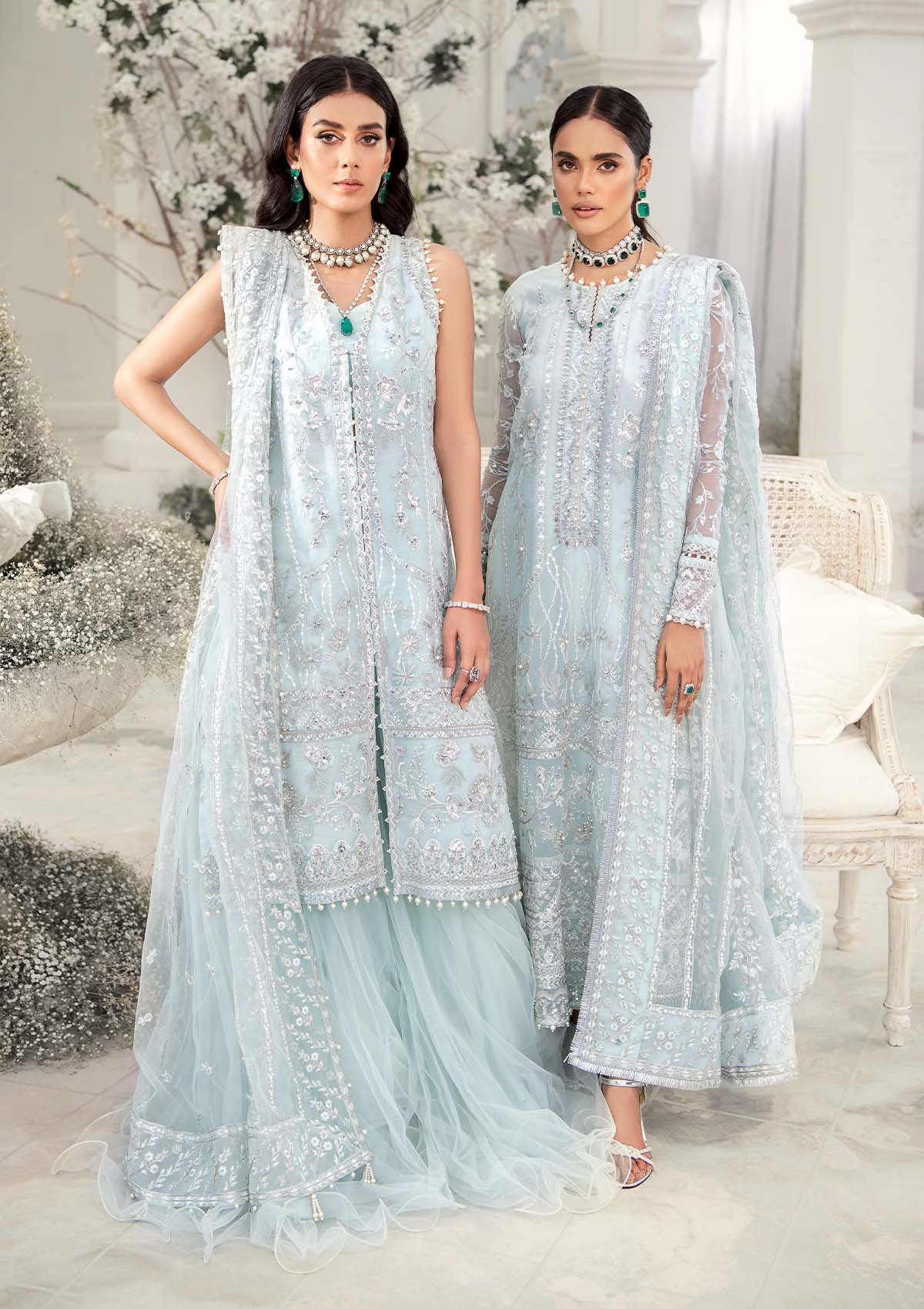 Aik Atelier Unstitched 3 Piece Wedding Festive Suit-Look 02