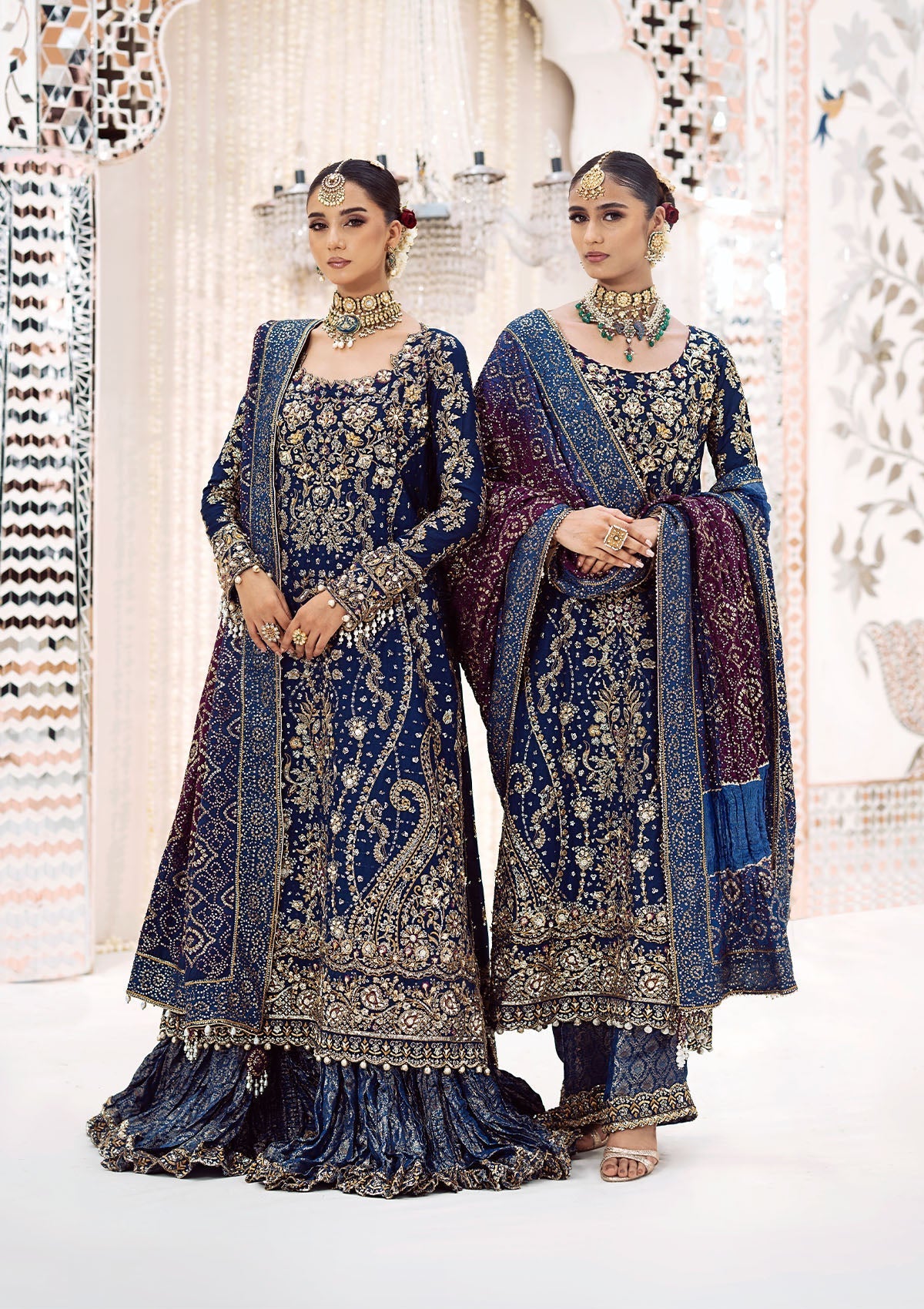 Aik Atelier Unstitched 3 Piece Wedding Festive Vol-02 Suit-LOOK 05