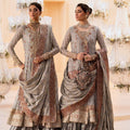 Aik Atelier Unstitched 3 Piece Wedding Festive Vol-01 Suit-LOOK 02