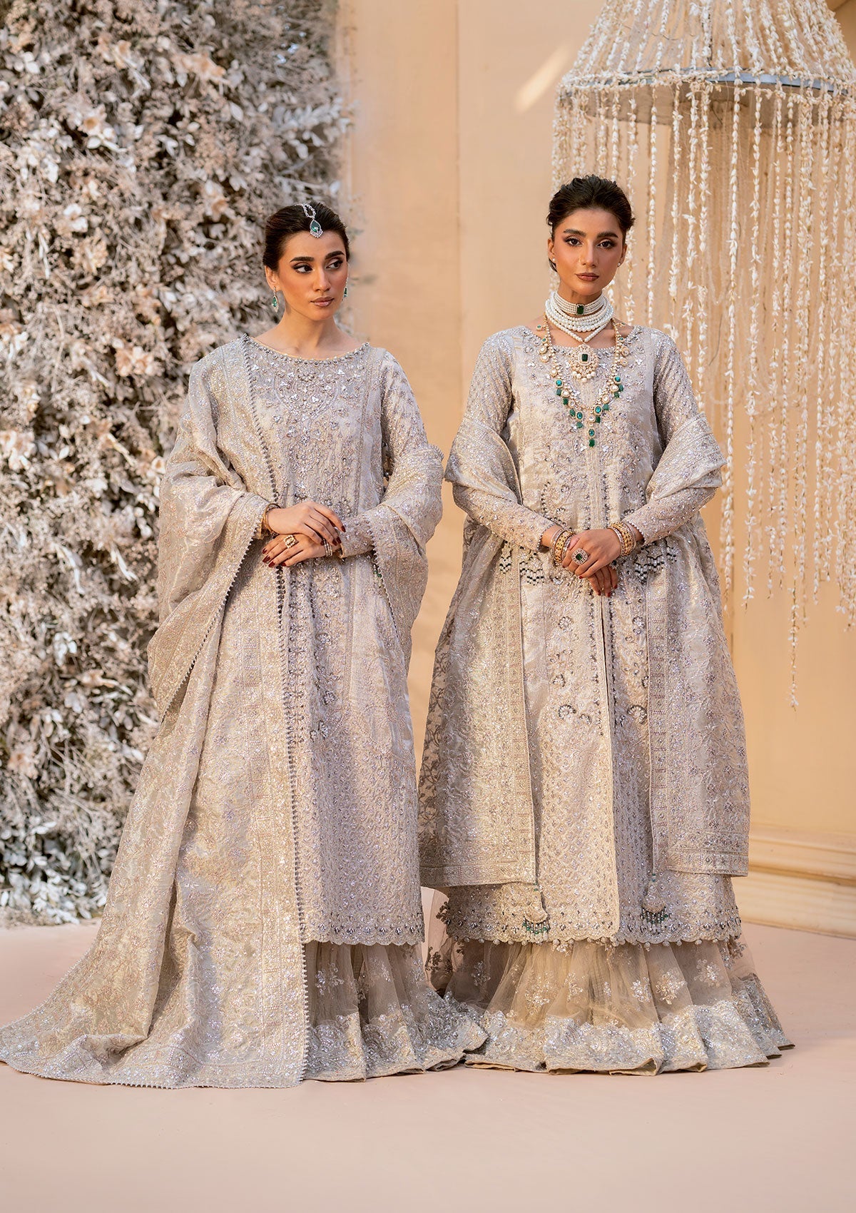 Aik Atelier Unstitched 3 Piece Wedding Festive Vol-01 Suit-LOOK 09