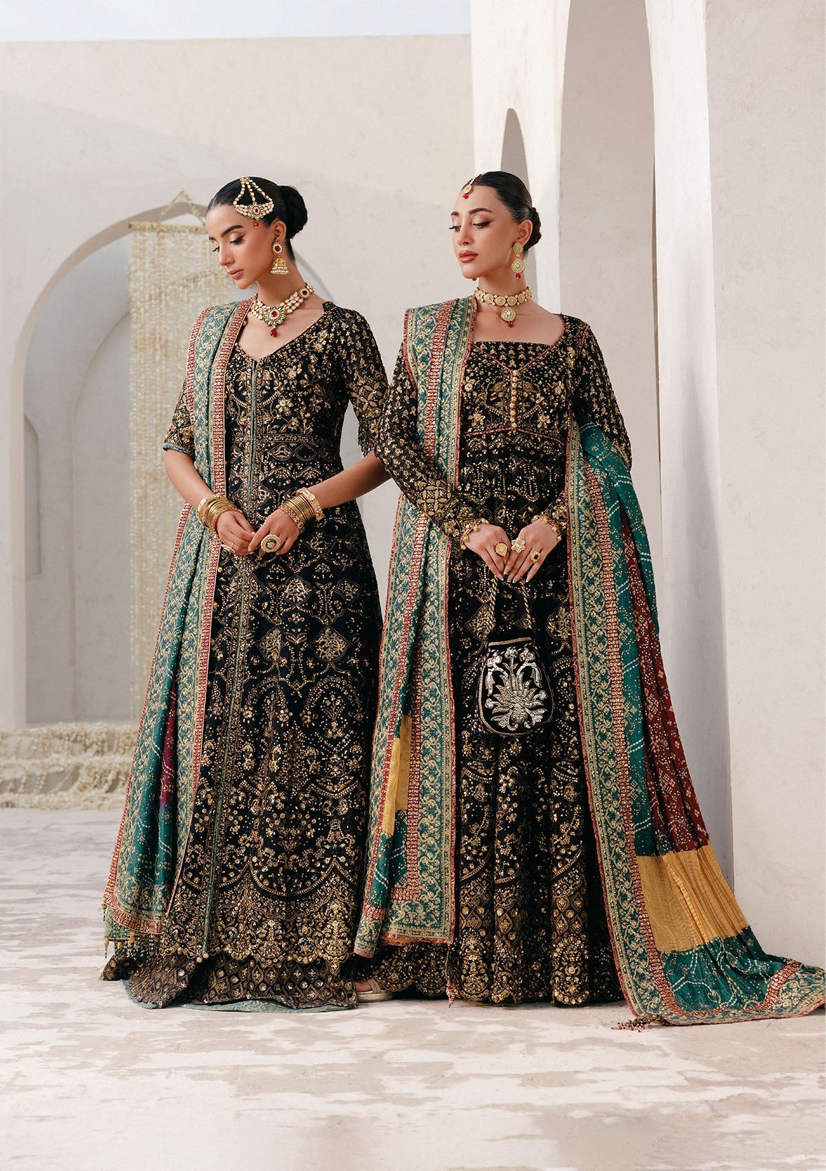 Aik Atelier Unstitched 3 Piece Wedding Festive Vol-02 Suit-LOOK 05