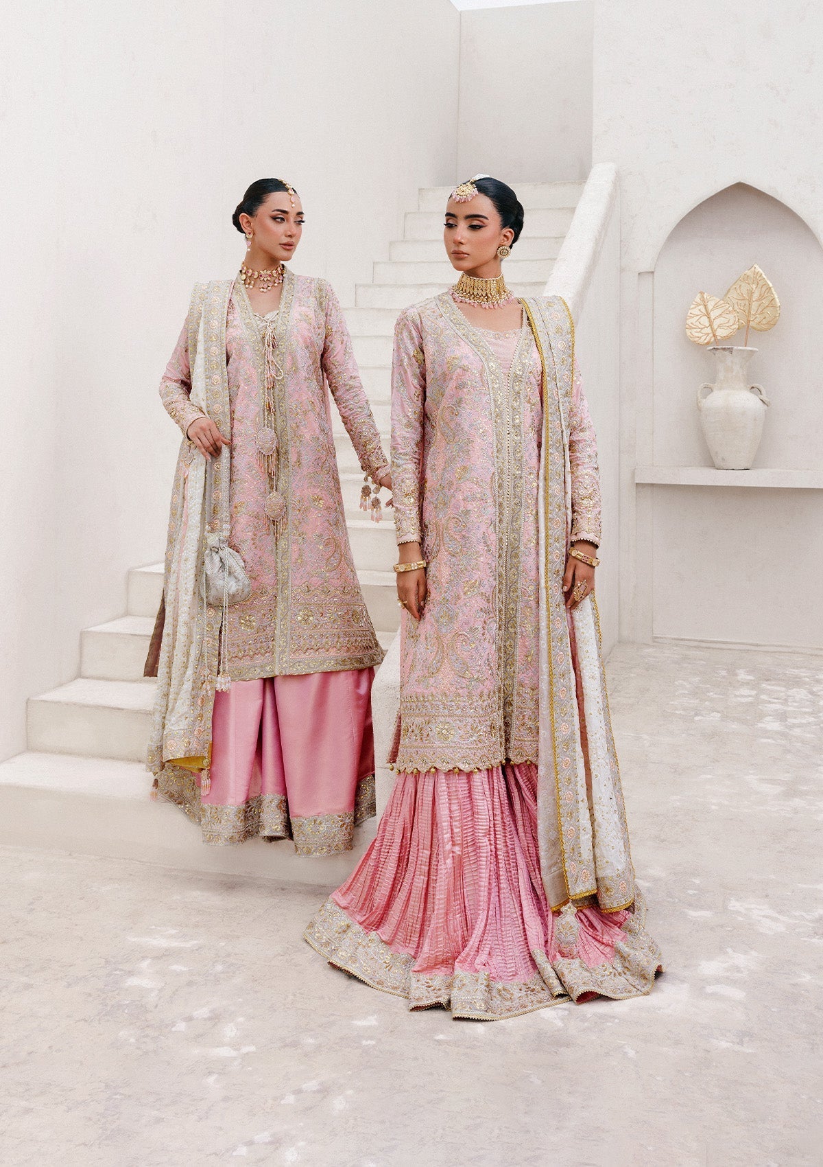 Aik Atelier Unstitched 3 Piece Wedding Festive Vol-02 Suit-LOOK 07