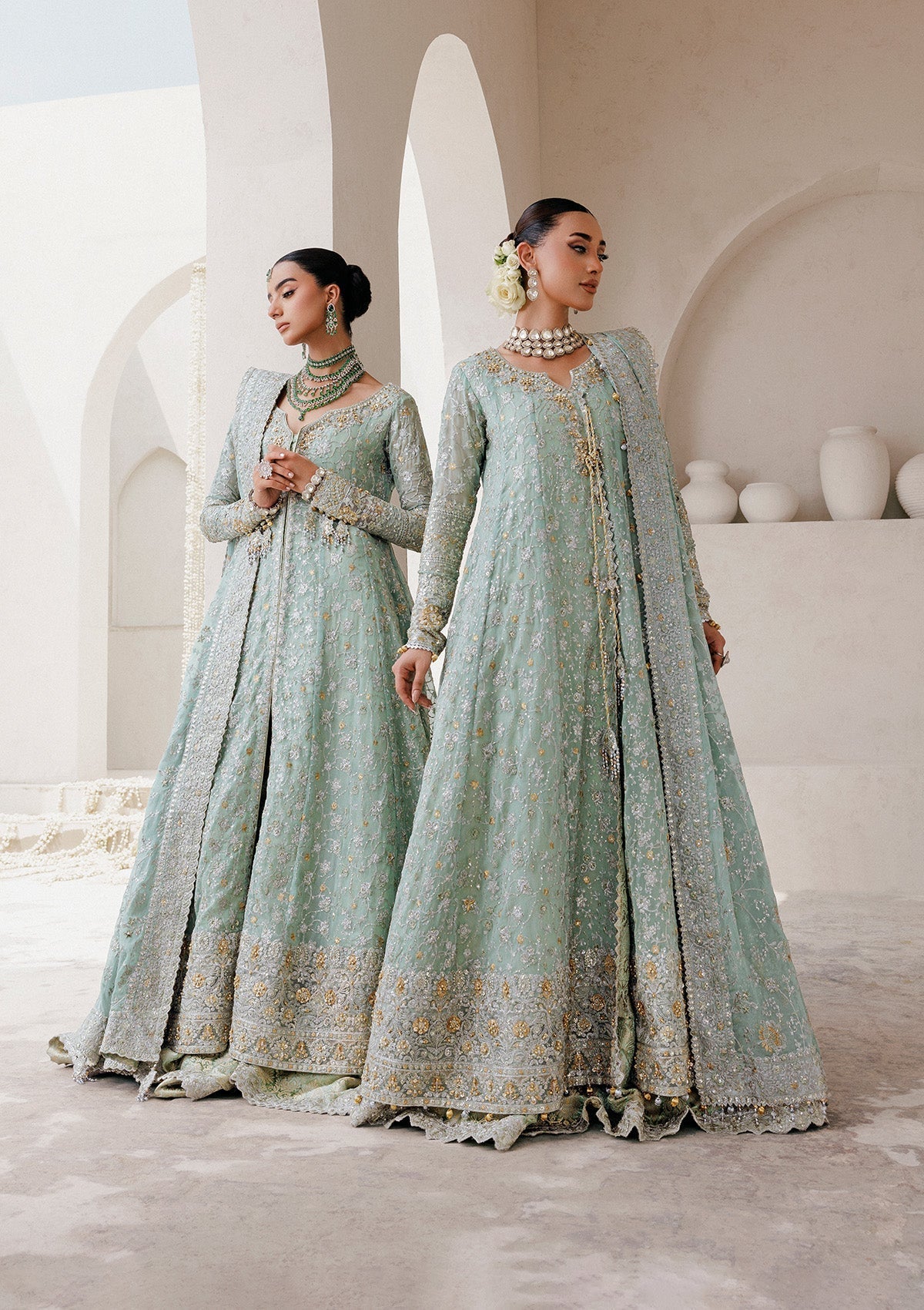 Aik Atelier Unstitched 3 Piece Wedding Festive Vol-02 Suit-LOOK 08