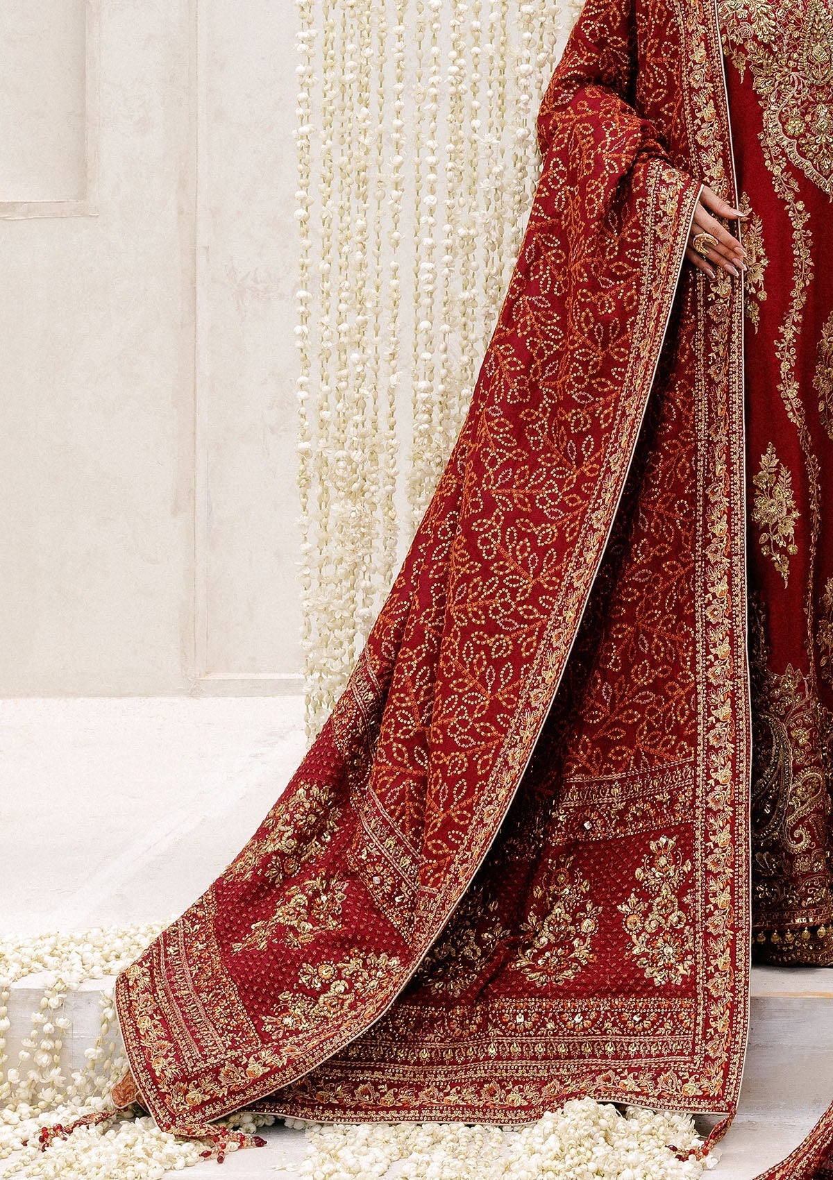Aik Atelier Wedding Festive Shawl Vol-02 Suit-RED