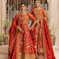 Aik Atelier Unstitched 3 Piece Wedding Festive Vol-01 Suit-LOOK 05