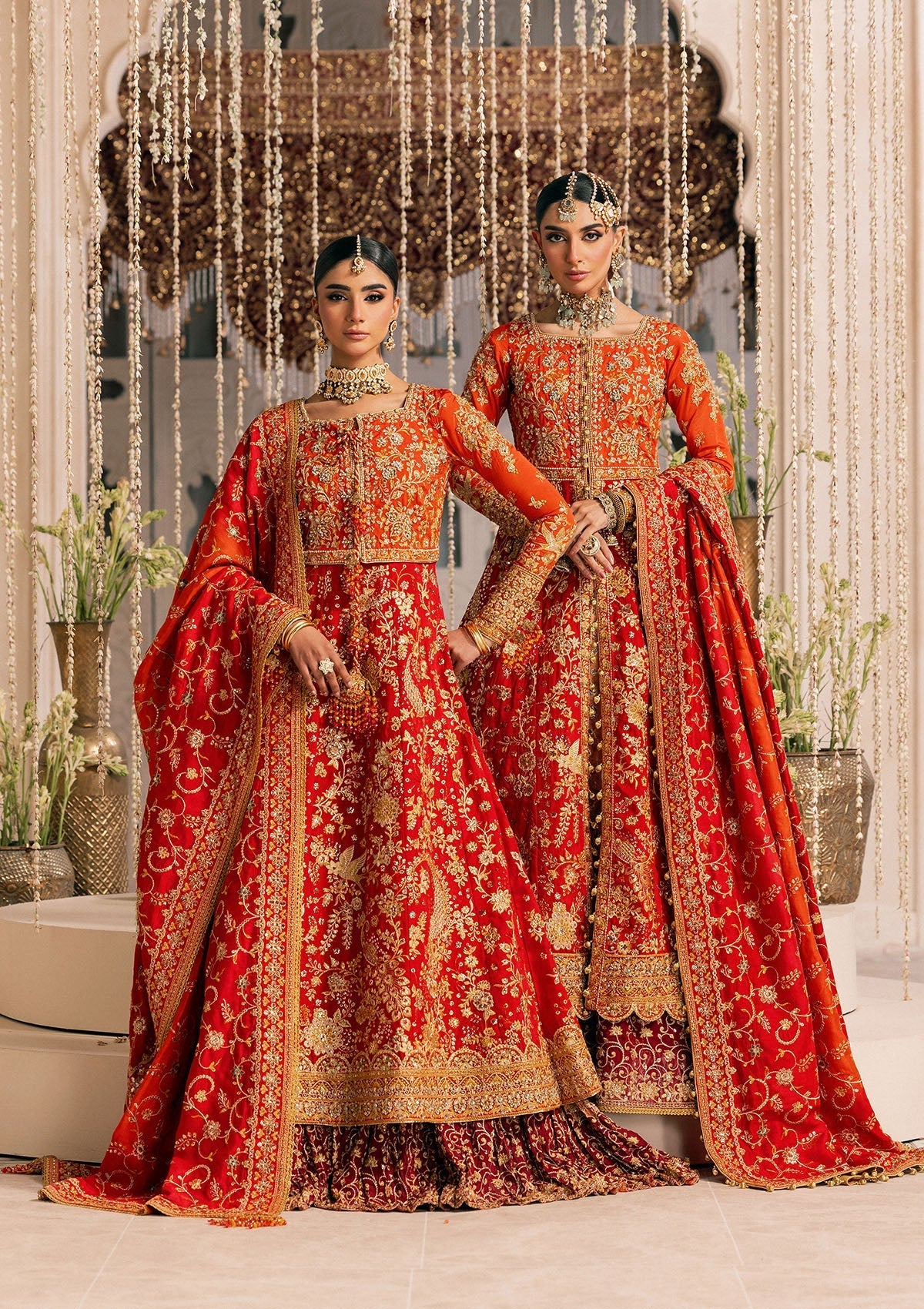 Aik Atelier Unstitched 3 Piece Wedding Festive Vol-01 Suit-LOOK 05