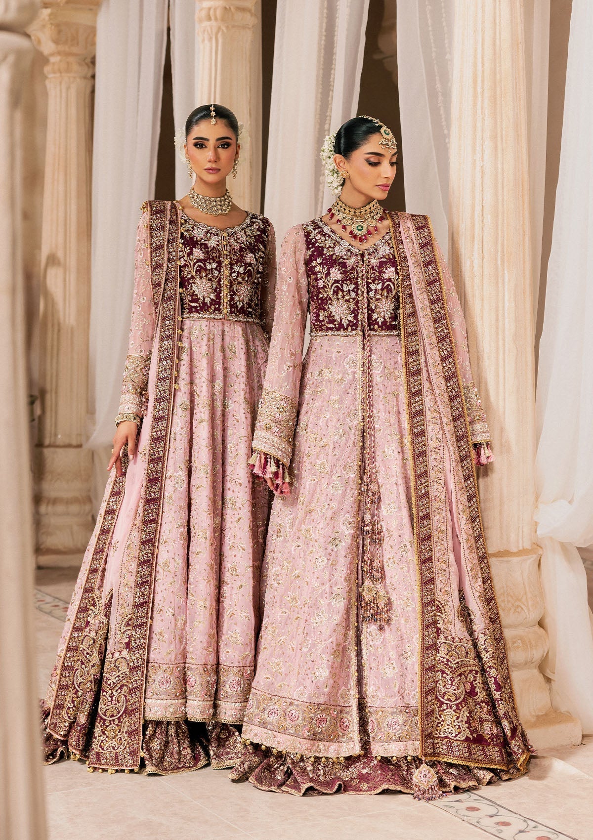Aik Atelier Unstitched 3 Piece Wedding Festive Vol-01 Suit-LOOK 10