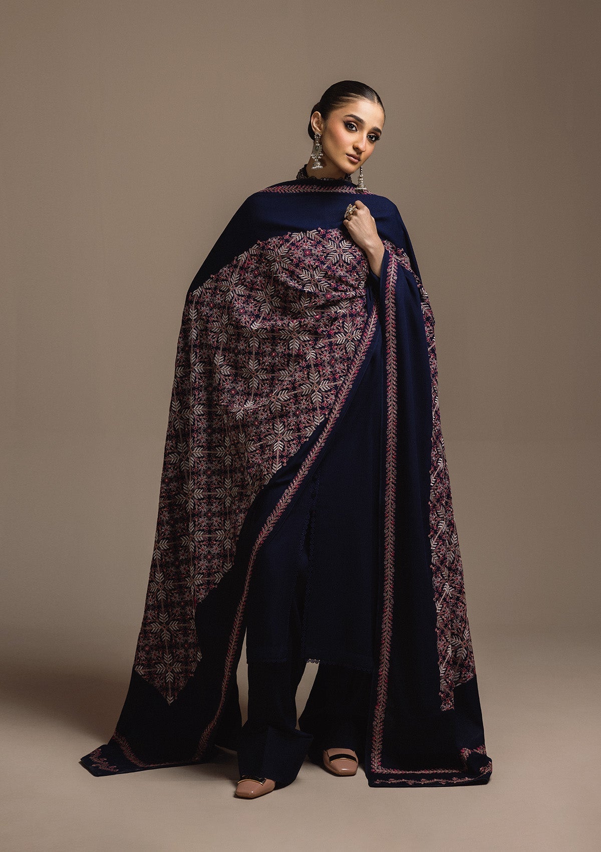 Aik Roz By Aik Atelier Stitched 3 Piece Karandi Suit-LOOK 06