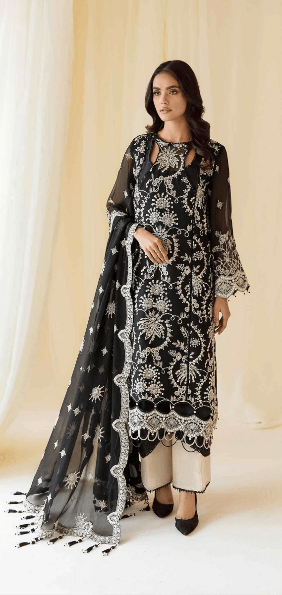 Alizeh Fashion Embroidered Chiffon MEERAS
