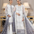Aqs-e-Dast By Alizeh Fashion Embroidered Organza Unstitched 3 Piece 06 Amar