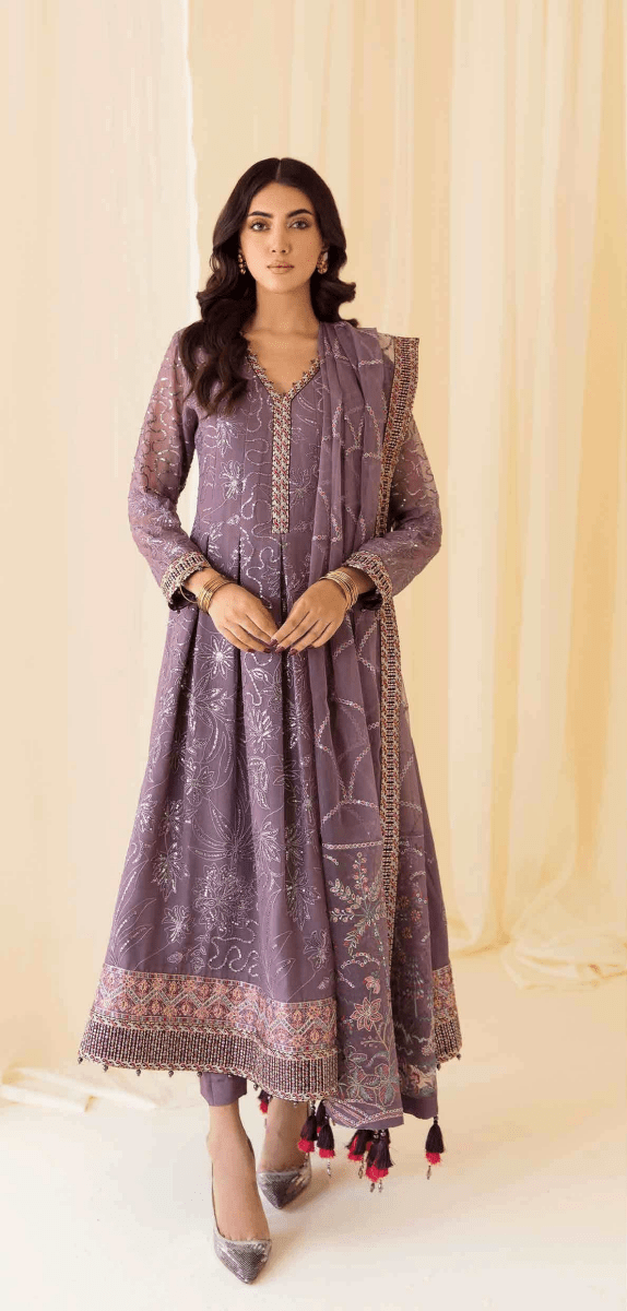 Alizeh Fashion Embroidered Chiffon Aqeeq 01