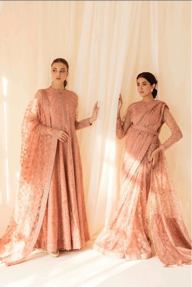 Alizeh Fashion Embroidered Chiffon - MUNTAHA